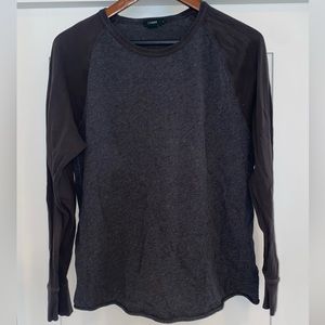 J Crew - Navy Blue Baseball Long Sleeve (L)